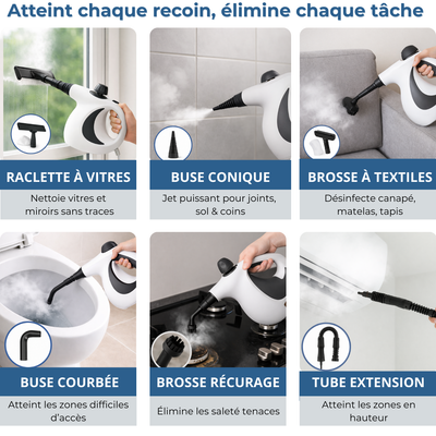 NETTOYEUR VAPEUR-STEAMEO