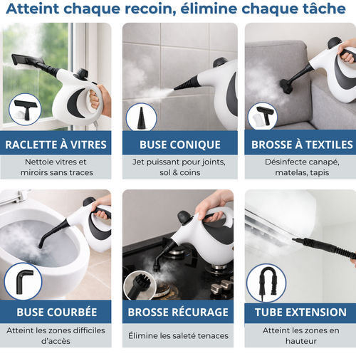 NETTOYEUR VAPEUR-STEAMEO